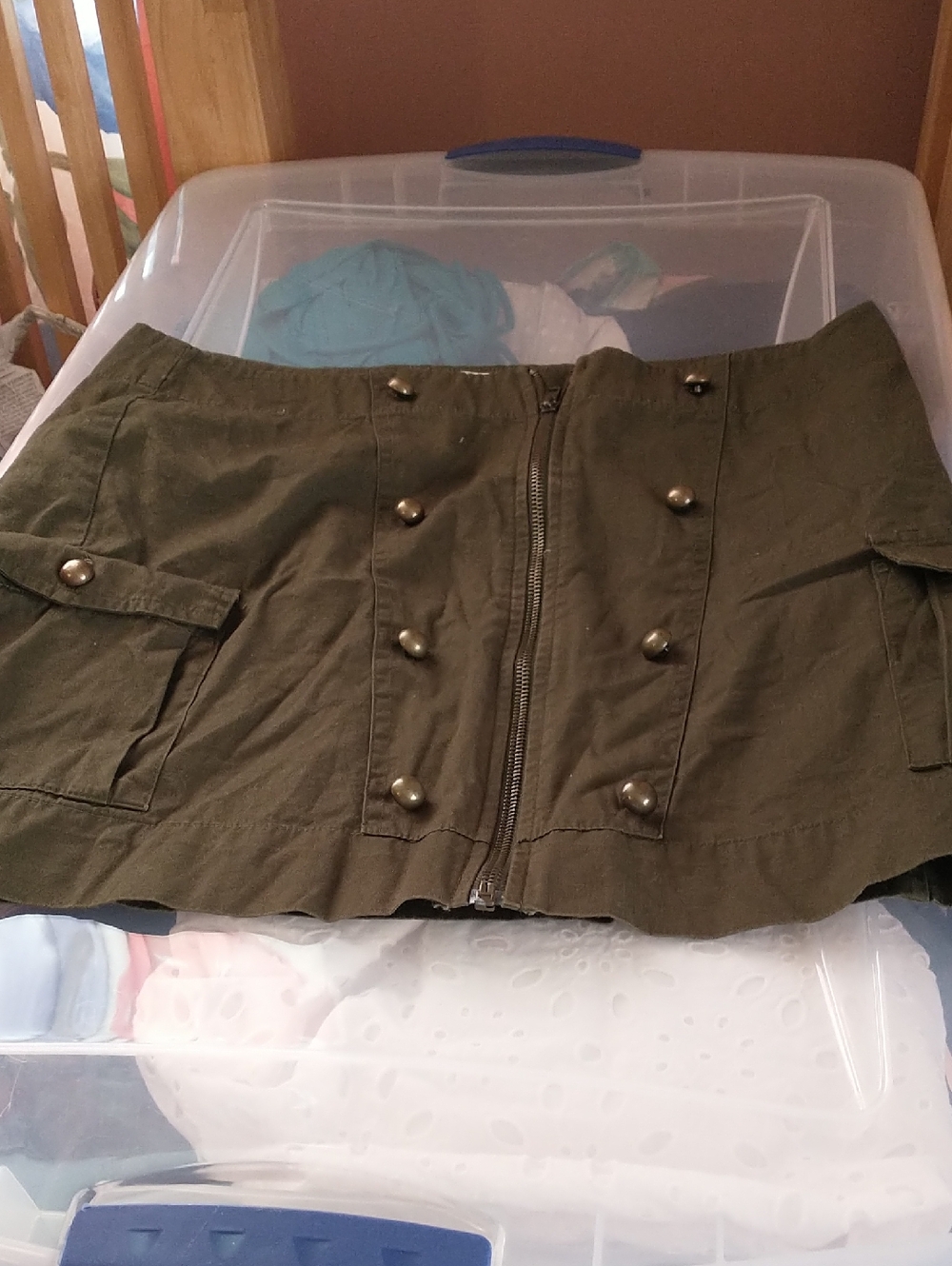 "Sir Yes Sur" Mini skirt